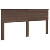 vidaXL Testiera Rovere Marrone Legno multistrato