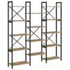 vidaXL Libreria 156 x 25 x 167 cm Legno ingegnerizzato