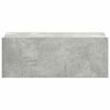 vidaXL Comodini Pensili 2pz Grigio Cemento 40x30x15 Legno Multistrato