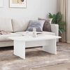 vidaXL Tavolino da salotto Bianco 93 x 53 x 33 cm Legno multistrato