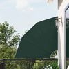 vidaXL Schermo di Privacy per Balcone Verde Scuro 140 x 140 cm