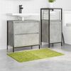 vidaXL Tappetino da bagno antiscivolo Verde 60 x 90 cm PP
