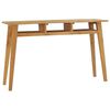 vidaXL Tavolo Consolle 120x35x75 cm in Legno Massello di Teak