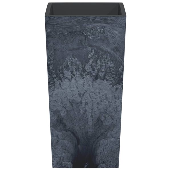 vidaXL Fioriera con Interno Rimovibile Antracite 21/49 L PP Cemento