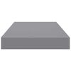 vidaXL Scaffale a Parete Grigio 40x23x3,8 cm in MDF