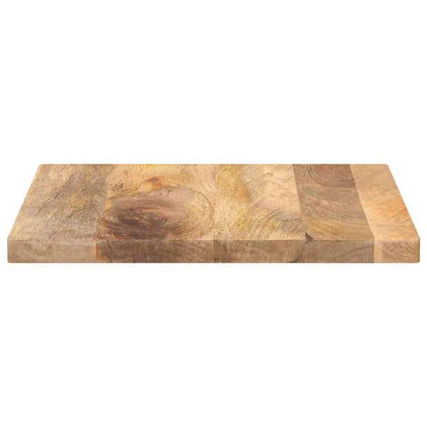 vidaXL Piano per Tavolo 60x60x3,8 cm Quadrato Legno Massello di Mango
