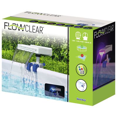 Bestway Cascata Rilassante con LED Flowclear