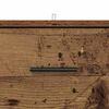 vidaXL Armadio da Notte con cassetto Legno vecchio 38 x 38 x 66 cm