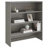 vidaXL Ripiano per Credenza Grigio Chiaro 90x30x100 cm Legno di Pino