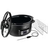 Russell Hobbs Pentola a Cottura Lenta Sottovuoto 6,5 L Nero Opaco
