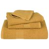 vidaXL Asciugamani per ospiti FROGN 10 pz Oro 30x50 cm 360 g/m²