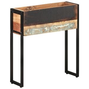 vidaXL Fioriera 60x20x68 cm in Legno Massello di Recupero
