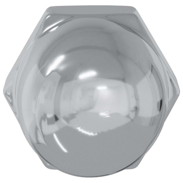 vidaXL Dado 2 pcs Argento M6 x 10 mm Ferro