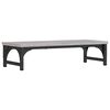 vidaXL Supporto per Monitor Grigio Sonoma 55x23x14cm Legno Multistrato