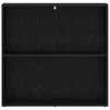 vidaXL Libreria Rovere Nero 60 x 30 x 76.5 cm Legno multistrato