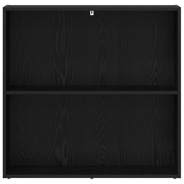 vidaXL Libreria Rovere Nero 60 x 30 x 76.5 cm Legno multistrato
