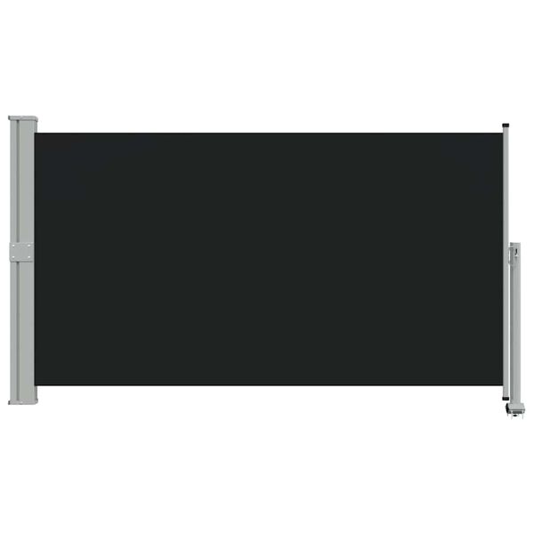 vidaXL Tenda da Sole Laterale Retrattile 140 x 300 cm Nera