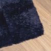 vidaXL Tappeto Shaggy a Pelo Lungo NAVARRA Blu Marino 160x160 cm