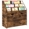 vidaXL Libreria per Bambini con cassetto Rovere fum&eacute; 60 x 29,5 x 69 cm