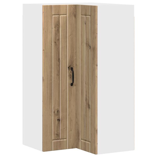 vidaXL Mobile da cucina Lucca Rovere Artigianale 57 x 57 x 100 cm