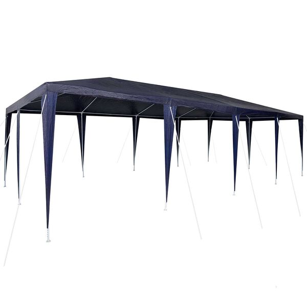 vidaXL Tenda Party Blu e Bianco 800 x 400 x 266 cm