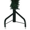 vidaXL Albero di Natale per Angolo con Supporto Verde 240 cm in PVC