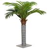vidaXL Palma Artificiale 12 Foglie 150 cm Verde