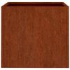 vidaXL Fioriere 2 pz 49x47x46 cm Acciaio Corten