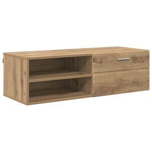 vidaXL Armadio in Legno Rovere artigianale 100,5 x 39 x 30 cm
