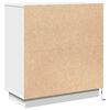 vidaXL Armadio da Notte Bianco 71 x 34,5 x 75 cm Legno multistrato