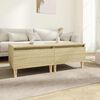 vidaXL Tavolini 2pz Rovere Sonoma 50x46x35 cm in Legno Multistrato