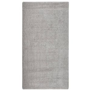 vidaXL Tappeto Shaggy Grigio Chiaro 80x150 cm Antiscivolo