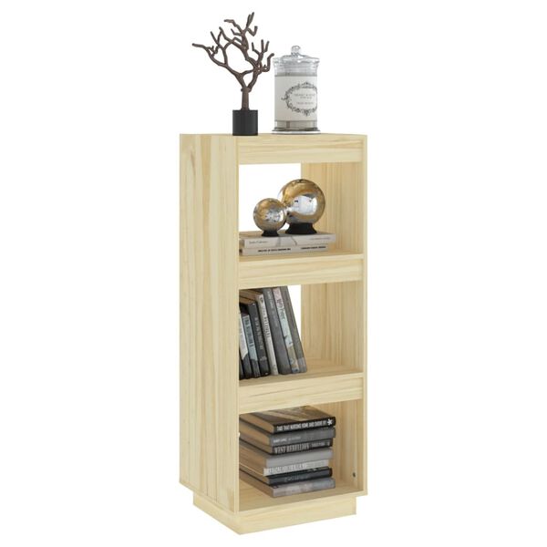 vidaXL Libreria/Divisorio 40x35x103 cm in Legno Massello di Pino