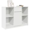 vidaXL Credenza con Cassetto Bianco 101x35x76 cm in Legno Multistrato