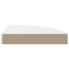 vidaXL Mensole Angolari Sospese 2 pz Bianco Lucido 25x25x3,8 cm MDF