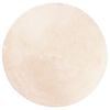 vidaXL Tappeto a Pelo Corto HUARTE Morbido e Lavabile Beige &Oslash; 120 cm