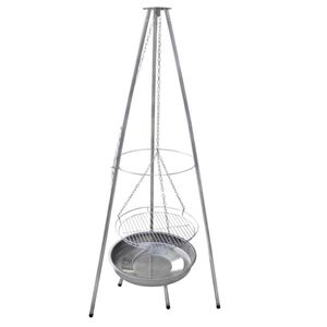 vidaXL Griglie da Esterno Acciaio inossidabile