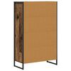 vidaXL Armadio per Libri Legno vecchio 68 x 30 x 108.5 cm