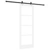 vidaXL Porta scorrevole Bianco 78 x 211 cm