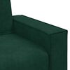 vidaXL Divano Sedia Verde Scuro 100x78x84 cm Velluto