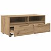vidaXL Mobile TV Rovere artigianale 100 x 48 x 43 cm Legno multistrato