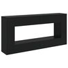 vidaXL Tavolo consolle Nero 155 x 29 x 74 cm Legno ingegnerizzato
