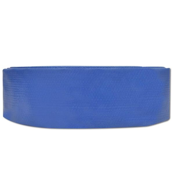 vidaXL Tubo Piatto d'Acqua 25 m 2 Pollici in PVC