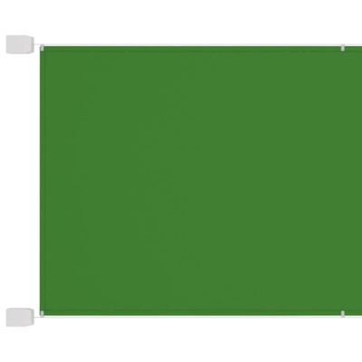 vidaXL Paravento Verticale Verde Chiaro 140x360 cm in Tessuto Oxford