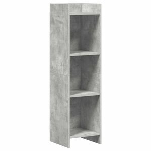 vidaXL Libreria Grigio Concret&egrave; 30 x 30 x 111 cm Legno ingegnerizzato