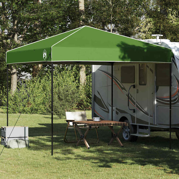 vidaXL Tenda Gazebo Verde 243 x 243 x 251 cm Tessuto