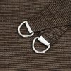 vidaXL Vela Parasole 160 g/m² Marrone 2x3 m in HDPE