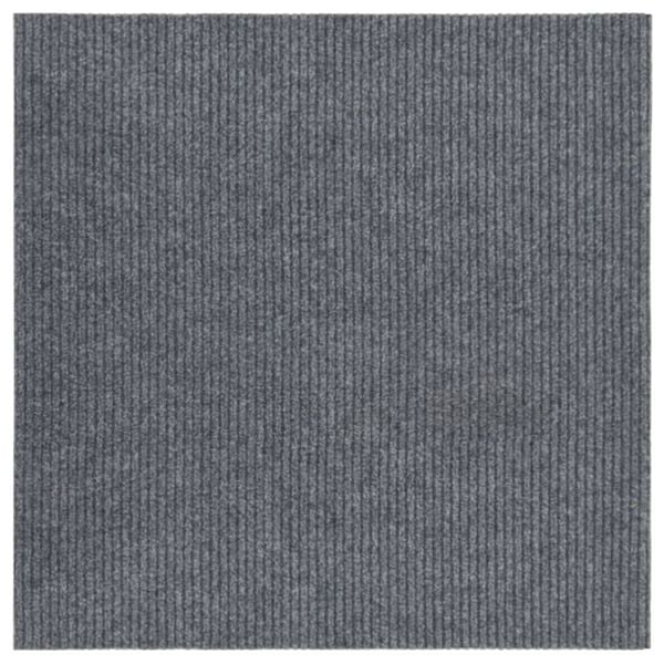 vidaXL Tappeto Corsia Acchiappa Polvere 100x100 cm Grigio