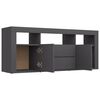 vidaXL Mobile Porta TV Grigio 120x30x50 cm in Legno Multistrato