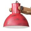 vidaXL Lampada Pensile 25 W Rosso Anticato 85x28x109 cm E27